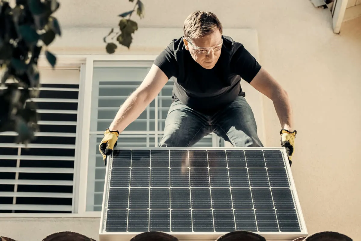 Installation photovoltaïque en toiture